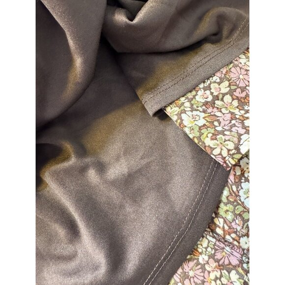 Nine Britton 2X Smocked Back Sleeveless Floral Print Midi Lined Dress NWT - Picture 9 of 11